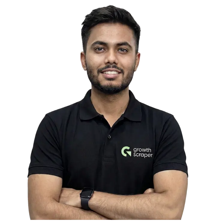 Abbaz Uddin, AI Website Development Head at Growth Scraper